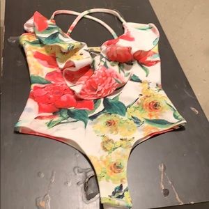 Floral bodysuit